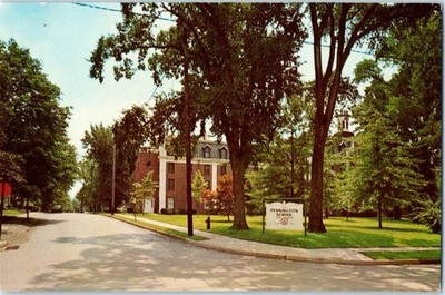 Vintage Postcard 1960's The Pennington School, Pennington, New Jersey (NJ)