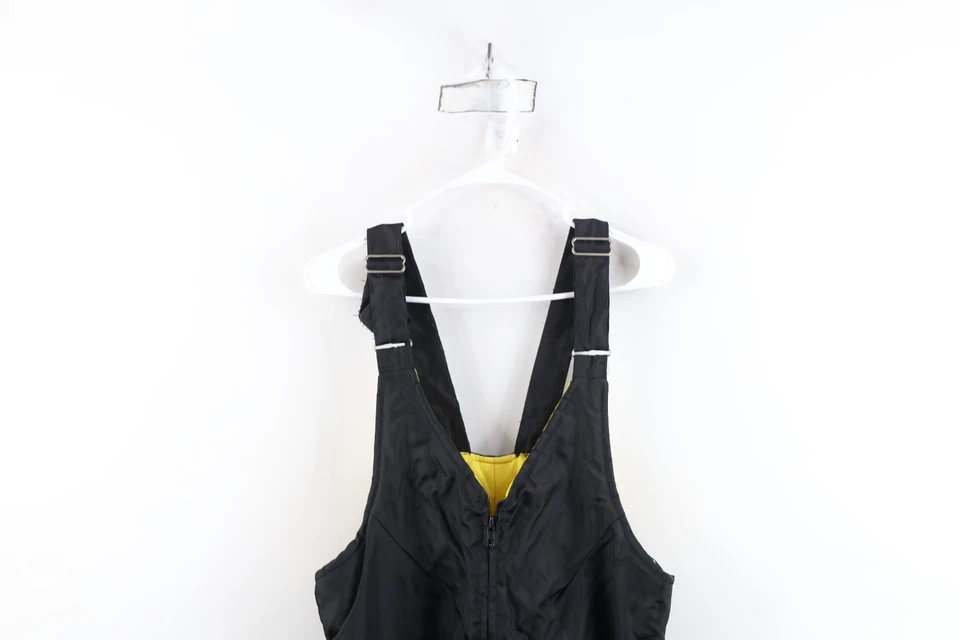 Mono aislante vintage años 70 John Deere para hombre medio envejecido baberos negro EE. UU. Foto 2 de 4