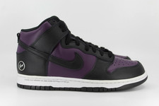 Nike Dunk Hi x Fragment Wine Black White DJ0382-600 UK 9.5