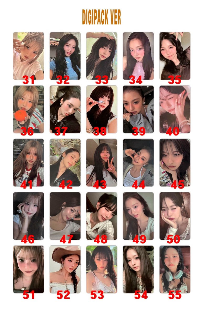 fromis_9 From Our 20's ALBUM Official Original PHOTOCARD KPOP BAEK