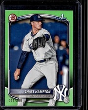 Chase Hampton 2025 Bowman #BP-57 Neon Green /399