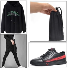 12 Pack Drawstrings for Sweatpants Shorts Hoodies with Drawstring Threaders a...