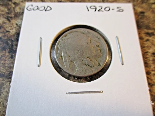 1920-S BUFFALO NICKEL GOOD    99