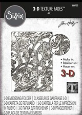 Entangled Sizzix 3-D Texture Fades Embossing Folder by Tim Holtz 666155 NEW