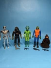 Vintage Star Wars 5 Figure Lot 1977-1980 DSD JAWA TIE PILOT GREEDO WALRUSMAN