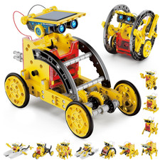 Solarroboter Set DIY Bastelset f&uuml;r Kinder 8-12 Jahre STEM Lernspielzeug