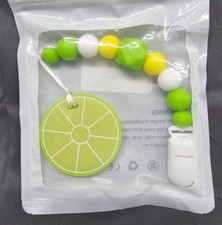 Baby Teether Toy, Boilable Food Grade Medical Grade Silicone Teething Dummy.