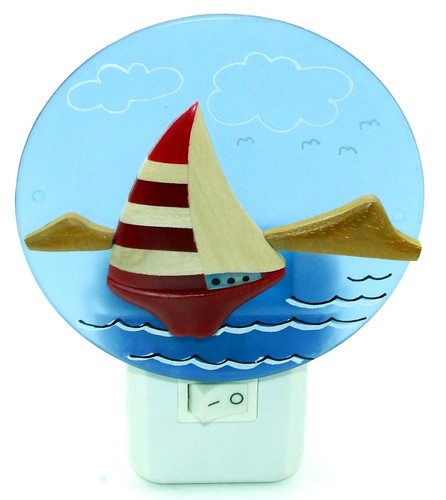Children's Handmade Decorative Plug in Night Light - Blue Light - 1 Watt Power - Picture 23 of 26