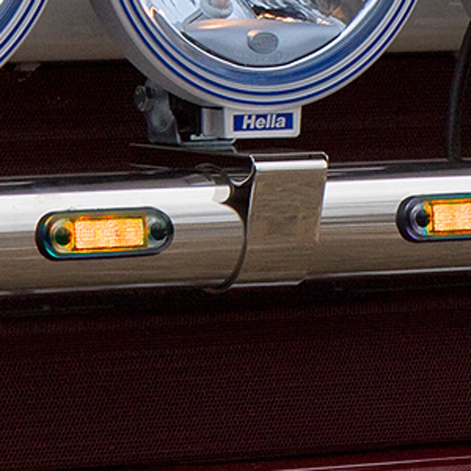 HELLA STYLE LED FLUSH FIT KELSA BAR MARKER LAMP LIGHT 12v 24v In 6