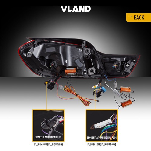 OLED Tail Lights Fit 2014-2020 BMW 4-Series M4 F32 F33 F36 F82 F83 w/Sequential - Picture 8 of 16