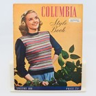 Vintage Columbia Volume 108 Knitting and Crochet Patterns Women's Clothing 1940s