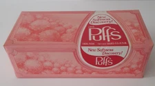 VINTAGE NEW SOFTNESS DISCOVERY PUFFS PINK 150 COUNT 2-PLY FACIAL TISSUES NOS P&G