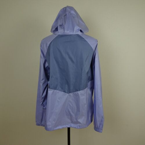Columbia Windbreaker Rain Jacket Women's Plus Size 1X Purple Gray May Valley - Picture 4 of 7