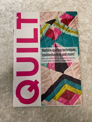 QUILT MACHINE QUILTING TECHNIQEUS TROUBLESHOOTING AND MORE 19 PAGES