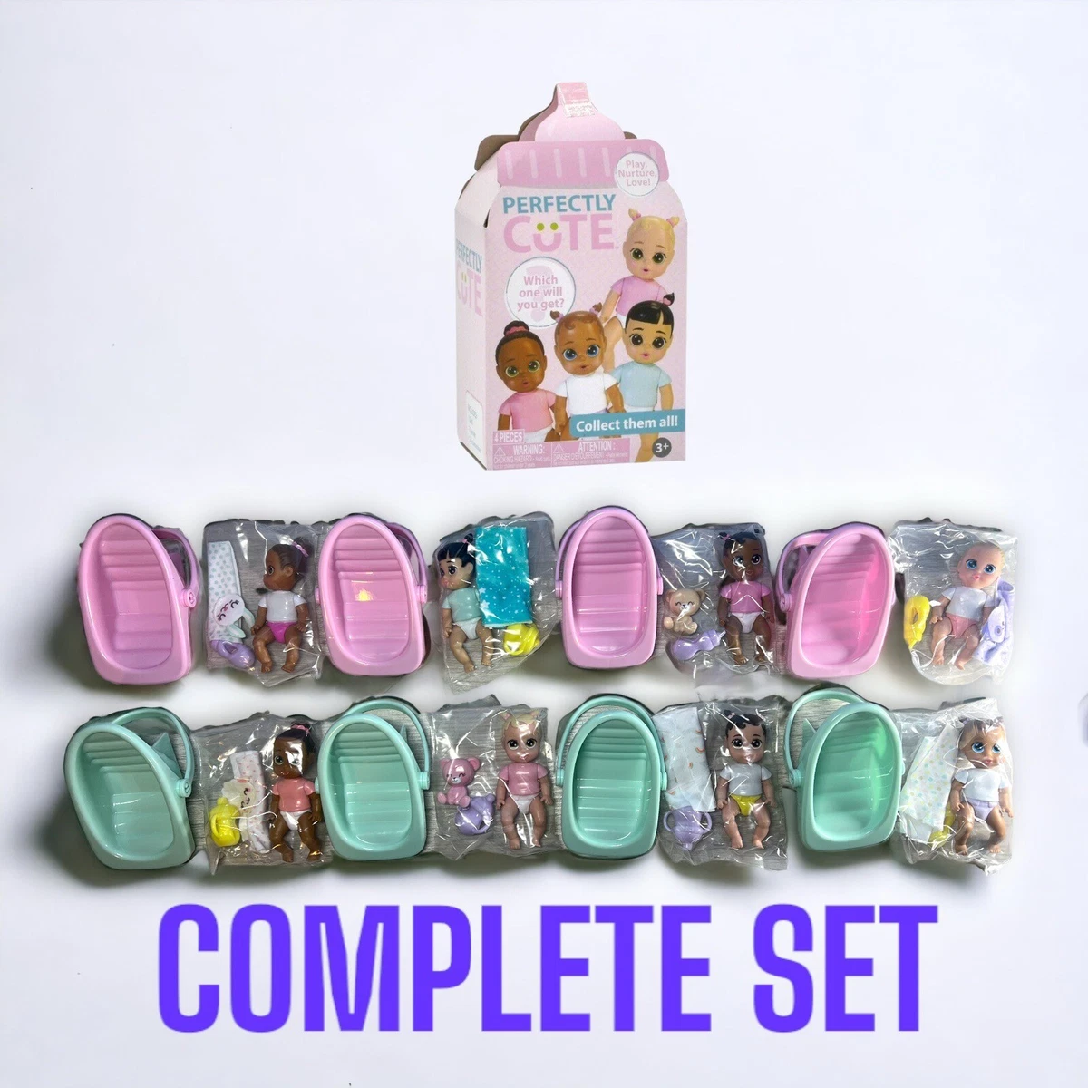 New My Mini Baby 5 Surprise, with 12 sets to collect! Which one is you, Silicone Doll