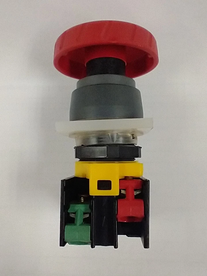 MAGNETEK SBPU-SMMH MUSHROOM HEAD LOCKING BUTTON ASSEMBLY - Image 3 of 4