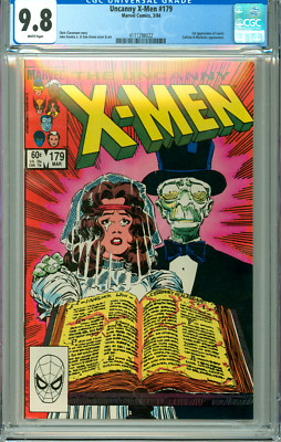 UNCANNY X-MEN 179 CGC 9.8 WP 1st LEECH CALLISTO MORLOCKS NonCirculated Case 1984