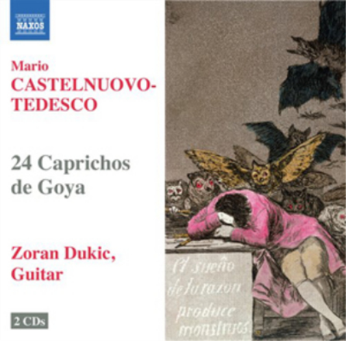 Mario Castelnuovo-Tedesco Mario Castelnuovo-Tedesco: 24 Caprichos De Goya (CD)