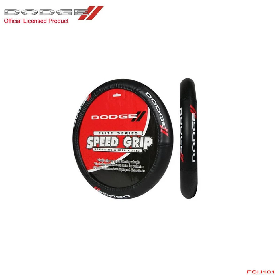New 10pc Dodge Elite Logo Car Truck Seat Covers Floor Mats Steering Wheel Cover - Изображение 4 из 4