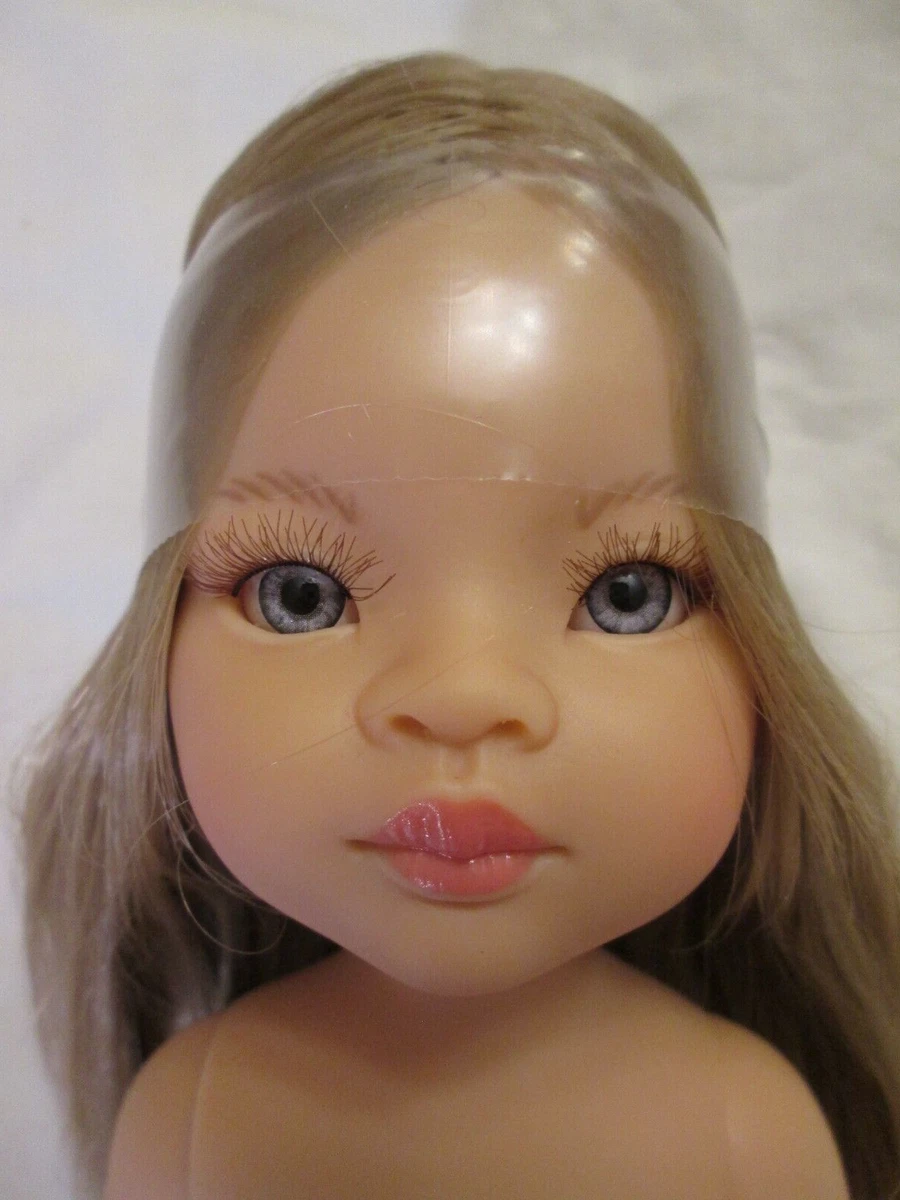 Manica Nude Paola Reina Las Amigas Doll 32cm Vinyl Dark Blonde Hair Blue Eyes