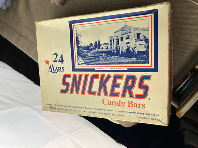 Vintage c.1930-40's Mars Snickers Five Cent ? Candy Bar Cardboard