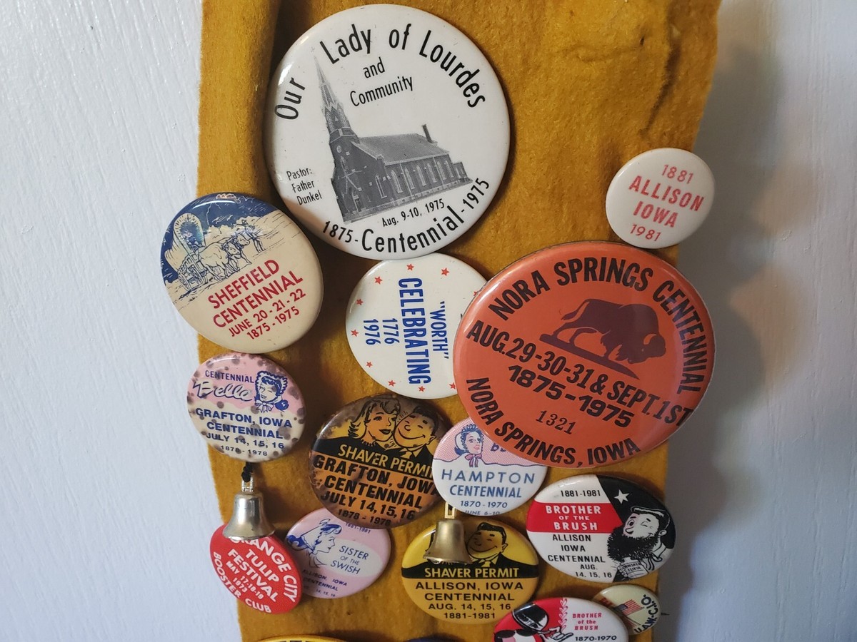 Button pins lot of 50／Vintage ／USA s-l400.jpg