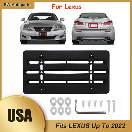 License Plate Frame Bumper Bracket Holder For Lexus IS250 IS300 IS460