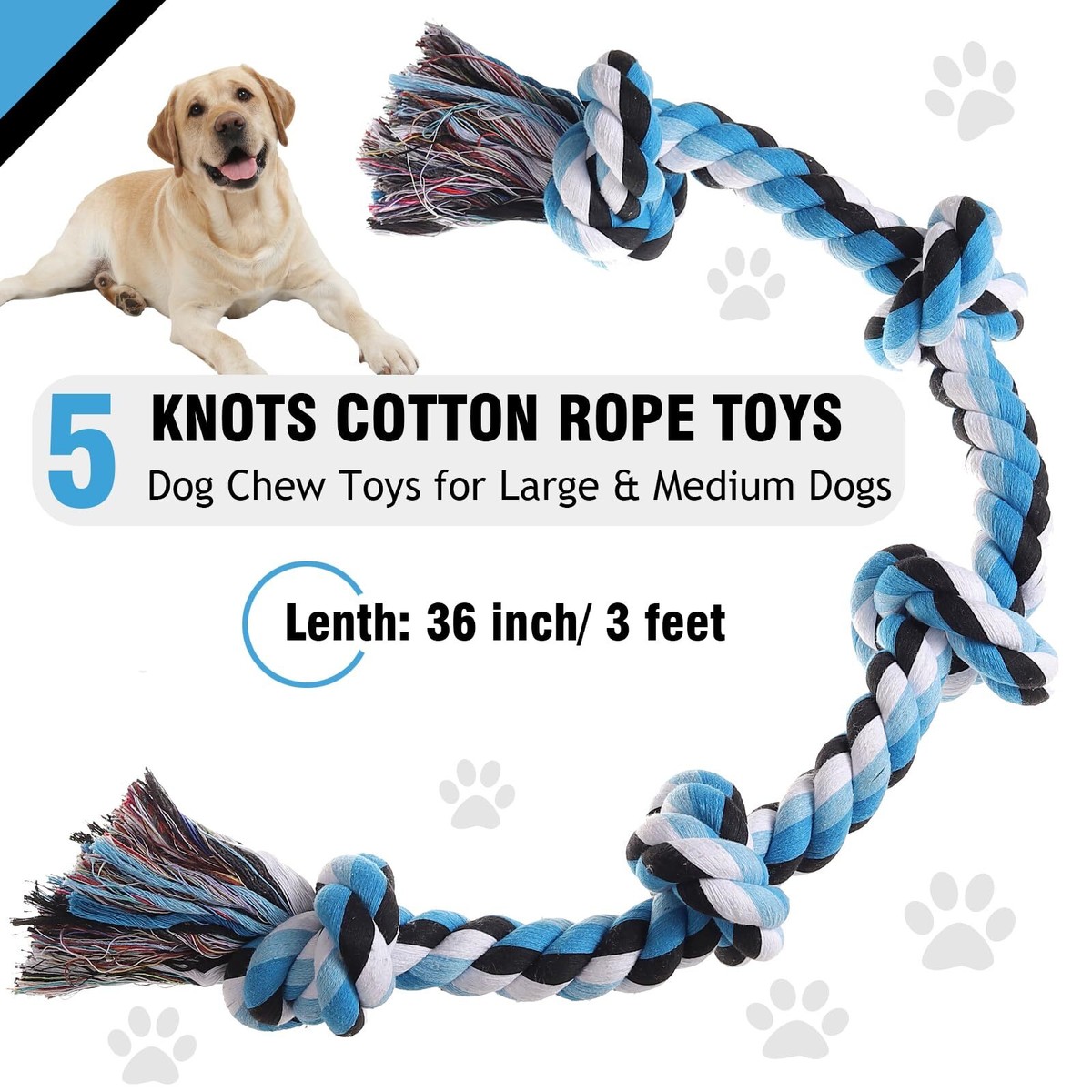2 ft rope dog leash Dual Handle Rope Dog Leash Red