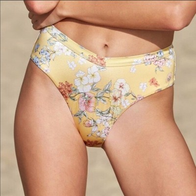 pacsun yellow bikini