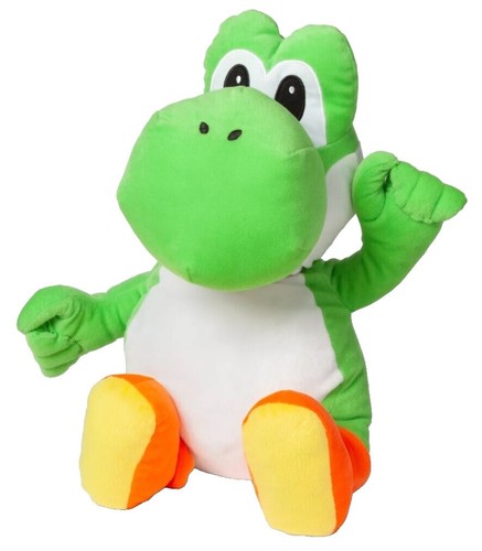 KPS Sanei Mario Yoshi's Island DS 5” Black Yoshi Plush Toy