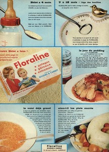 I Publicite Advertising 1957 La Floraline Par Rivoire Carret Ebay