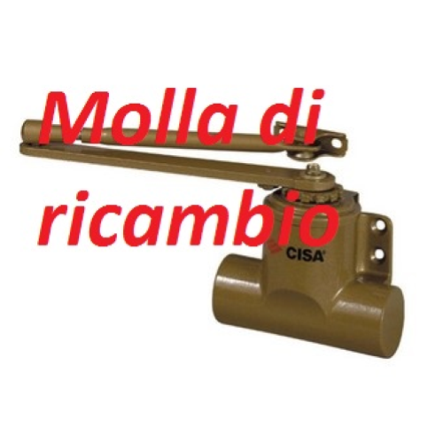 Cisa 07104.04.0 molla di ricambio per chiudiporta aereo 60160.04