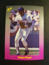 Nolan Ryan Texas Rangers 1989 Classic Purple Travel Edition #164 Baseball Card 