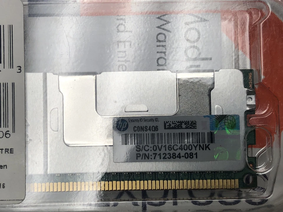 Genuine HP 1x 32GB PC3-14900L 4Rx4 Load Reduced Quad Rank ECC RAM Memory Server - Image 3 of 3