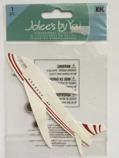 AIRPLANE Jolee's Boutique Scrapbook StickersTravel Vacation Trip Jet Plane RARE