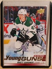 2019-20 upper deck series 2 young guns UD Exclusives #465 Rhett Gardner 18/100