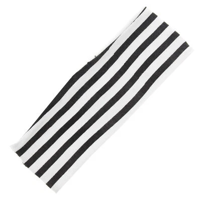 ZAC'S ALTER EGO Reversible Polka Dot & Stripes Elasticated Lycra Fabric Kylie Headband