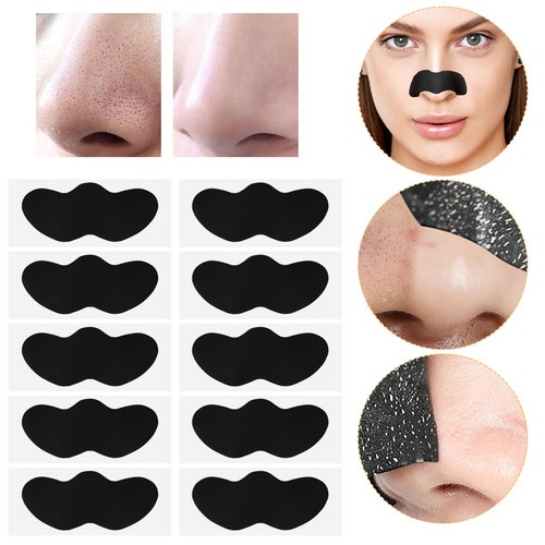 10PCS Black Nose Patch Deep Cleansing Shrink Pore Unisex Exfoliating Nasal Stick - Picture 2 of 14