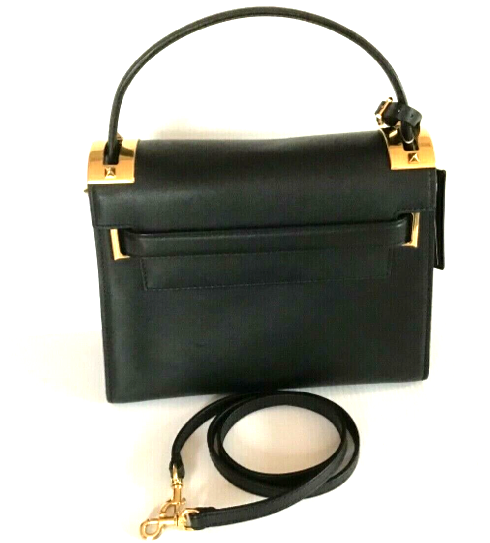 お買い得!!★ Valentino ★ バッグ VALENTINO GARAVANI MY ROCKSTUD BLACK CALFSKIN LEATHER
