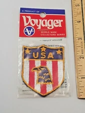  Voyager Emblems USA/Eagle Patch Brand New