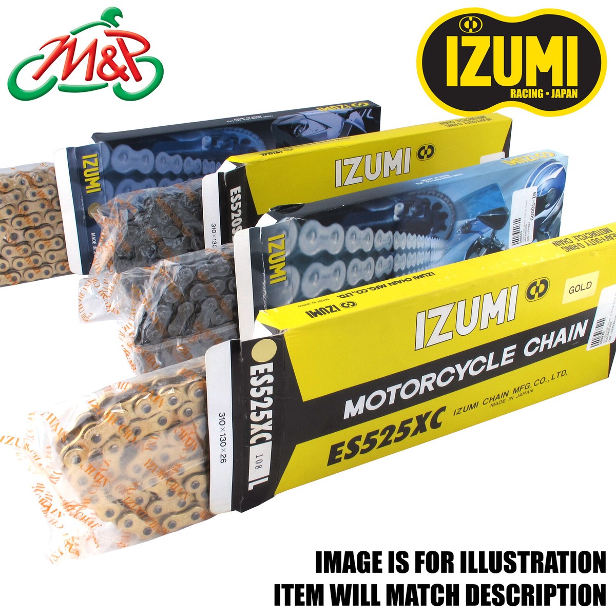 Aprilia 1000 Tuono Fighter 2003 525XCx108 Izumi XRing Chain