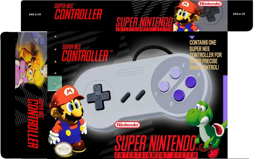 Super NES Controller Box - Photoshop Art To Print - Image 4 of 4
