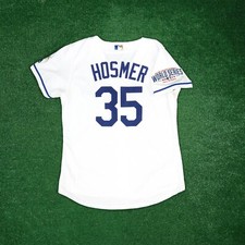 Eric Hosmer 2014 Kansas City Royals World Series Women's Home Cool Base Jersey