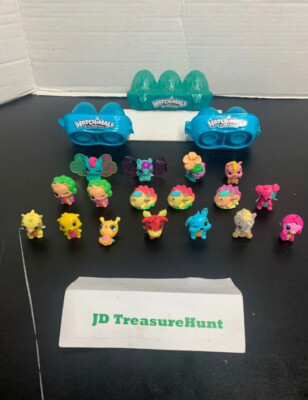 Hatchimals CollEGGtibles Lot 17 Figures W/ Egg Packs Pre-Owned    