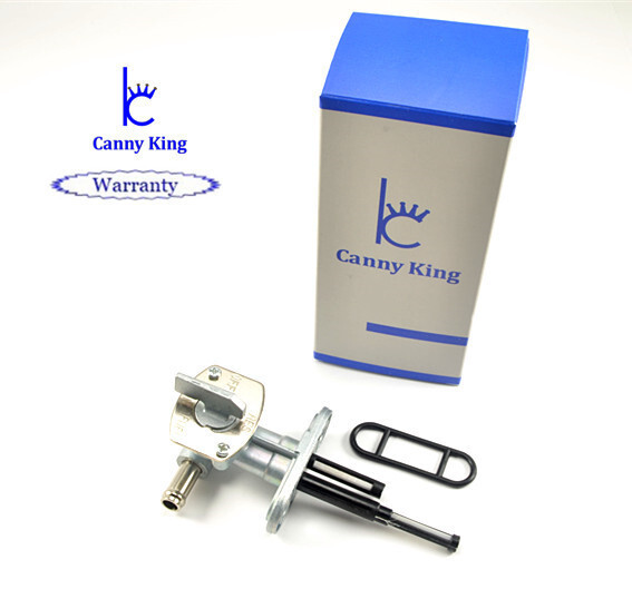 51023 Series Petcock For KLR650 Fuel Petcock Switch Valve For Kawasaki KLR650 (1987-2018) - Non-Vacuum Type With On/Off/Reserve Positions Motorcycle &amp; Scooter Fuel Petcocks &amp; Taps