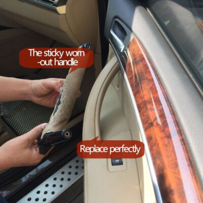 LHD 3PCS For 2008-2013 BMW E70 X5 X6 Passenger Inner Door Panel Handle Pull Trim