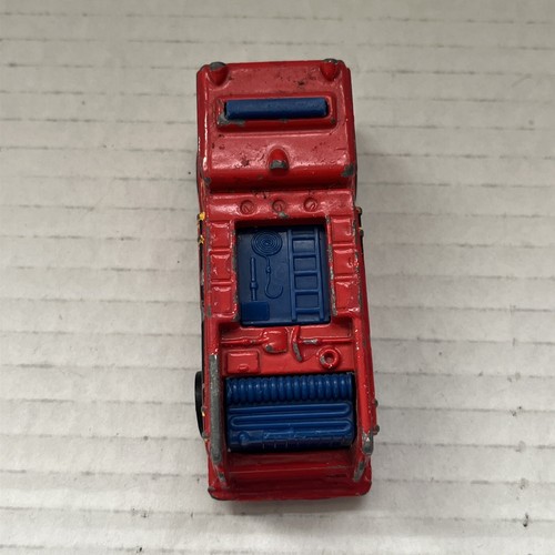 Vtg Hot Wheels Mattel 1976 Fire Eater Fire Engine Truck 51 Diecast Hong Kong Red - Picture 6 of 9