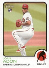 2022 Topps Heritage Joan Adon #688 Washington Nationals