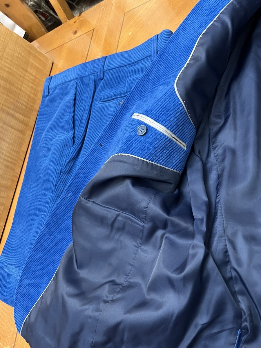 CORDUROY SUIT,SLIM FIT, 40R JACKET, (34X31 PANTS), Alain Dupetit