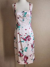 Dolce & Gabbana Pink Multi Color Dress Size 46